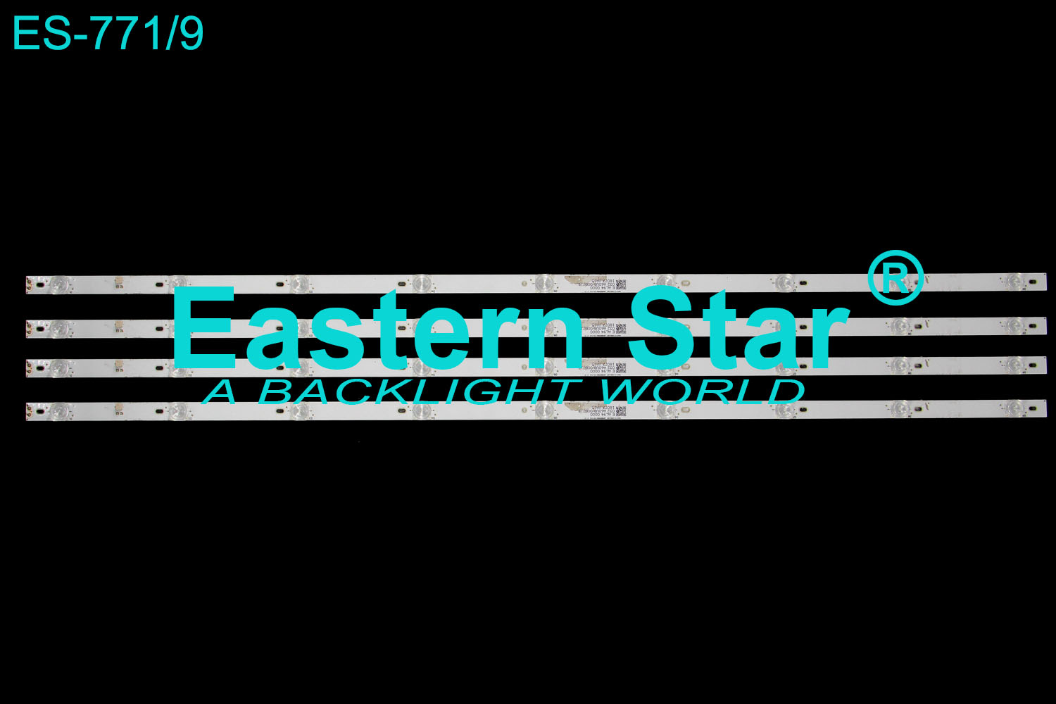 ES-771=ES-752 LED TV Backlight use for Vizio 50'' Vizio D50X-G9  LBM500M0901-HV-7(0) LED STRIPS(4)