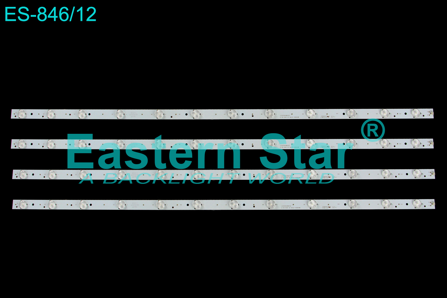 ES-846 LED TV Backlight use for 40'' Vivax TV40LE70 MX40D12-ZC14F-01 2013-10-17 LED STRIPS(4)