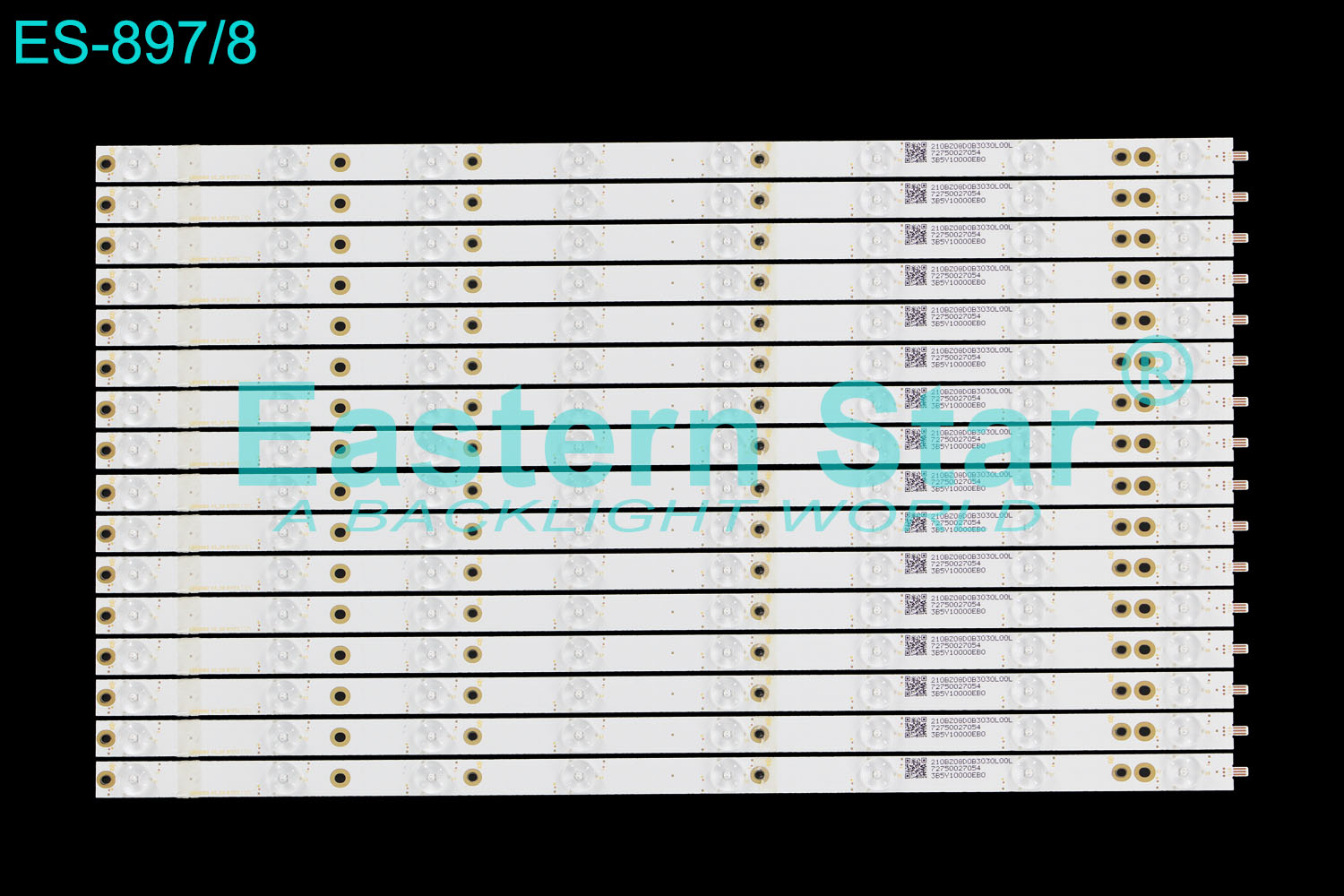 ES-897 LED TV Backlight use for 50'' Vizio M50-E1 LB50080 LED STRIPS(16)