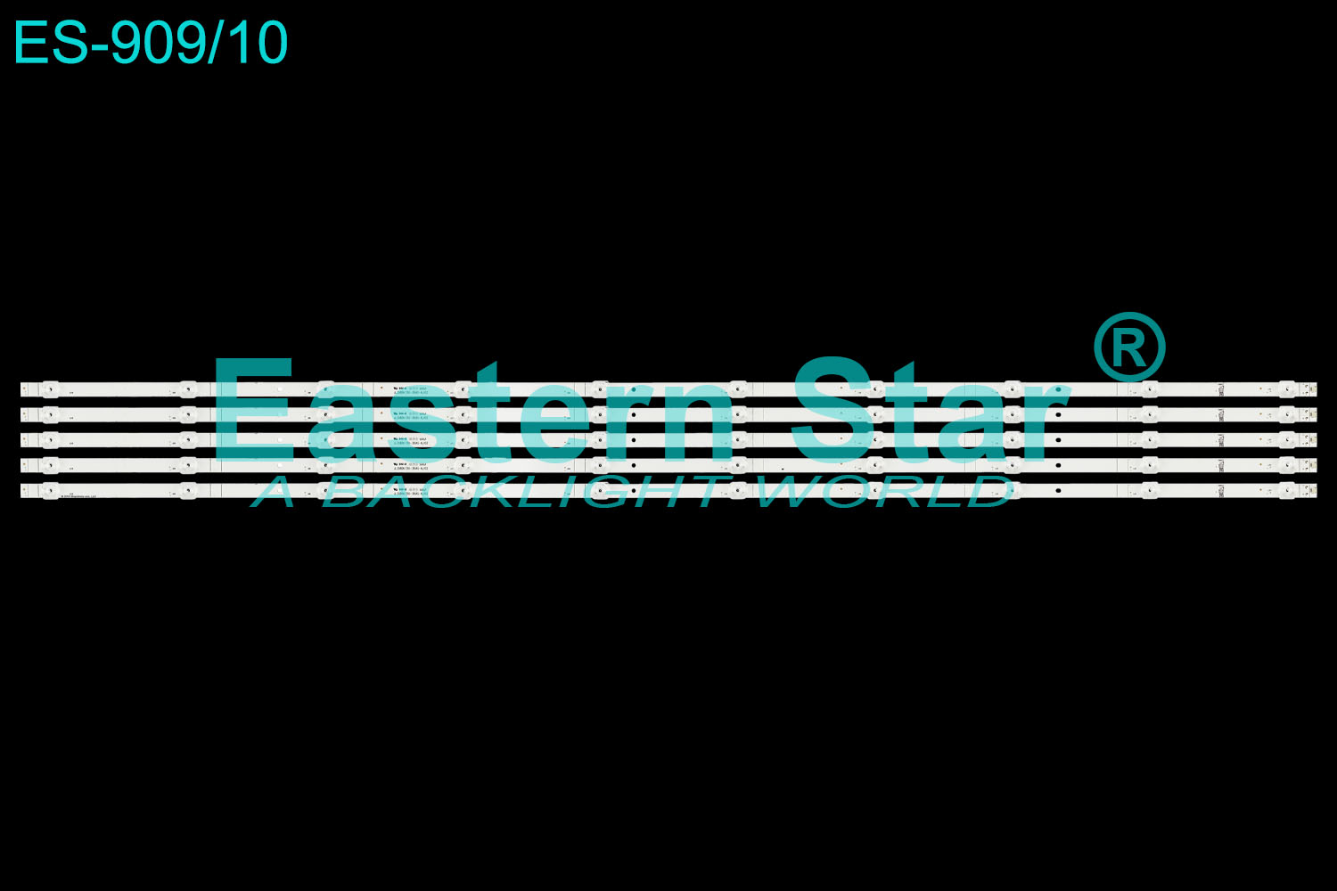 ES-909 LED TV Backlight use for 58"  Sharp/Hisense LC-58Q620U/LC-58Q7330U / 58R6E /58H6550E JL.D580A1330-365AS-M_V0.2 LED STRIP(5)