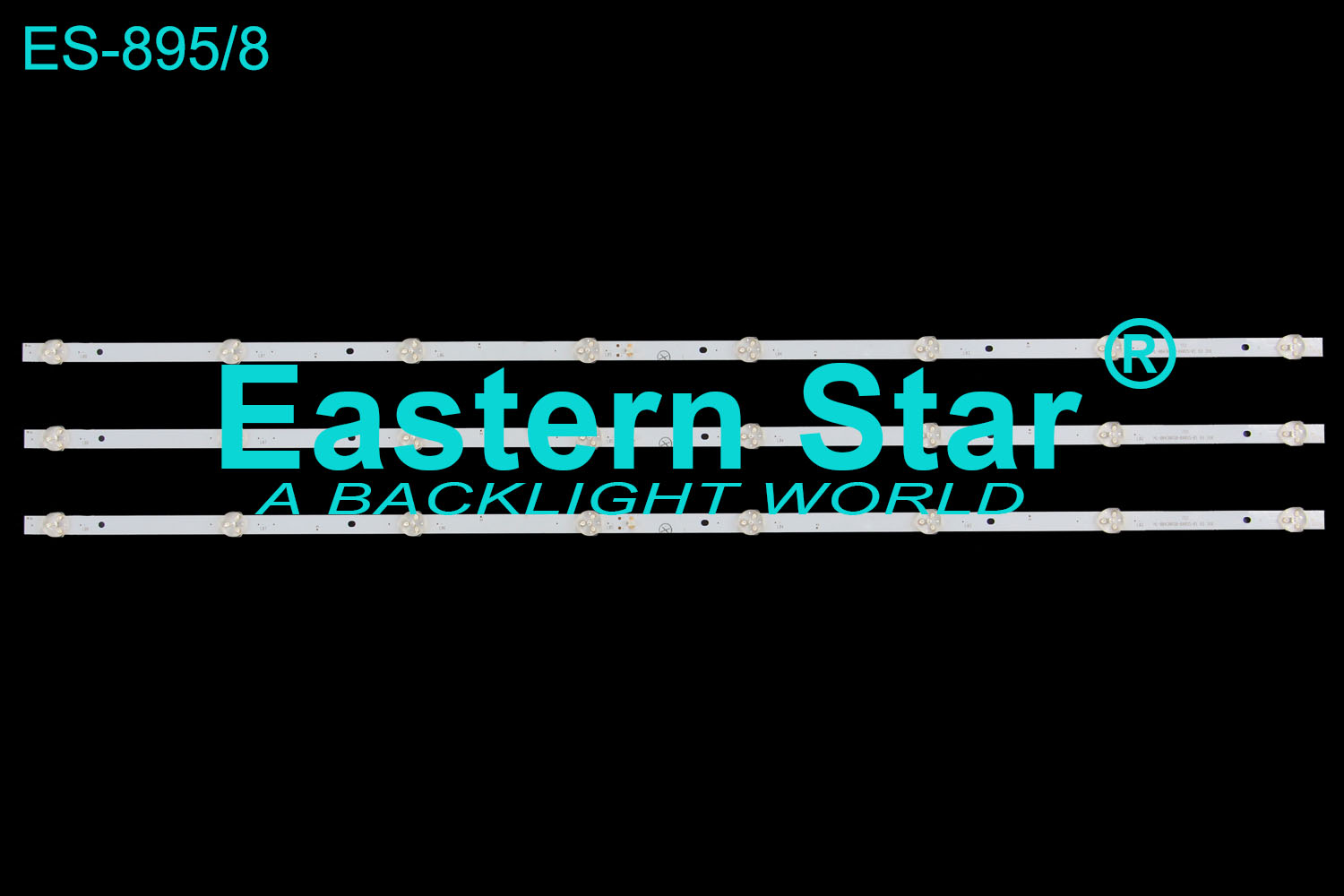ES-895 LED TV Backlight use for 43" Starwind SW-LED43UA400 HL-00430A30-0402S-01 A3 3X8 LED STRIP(3)