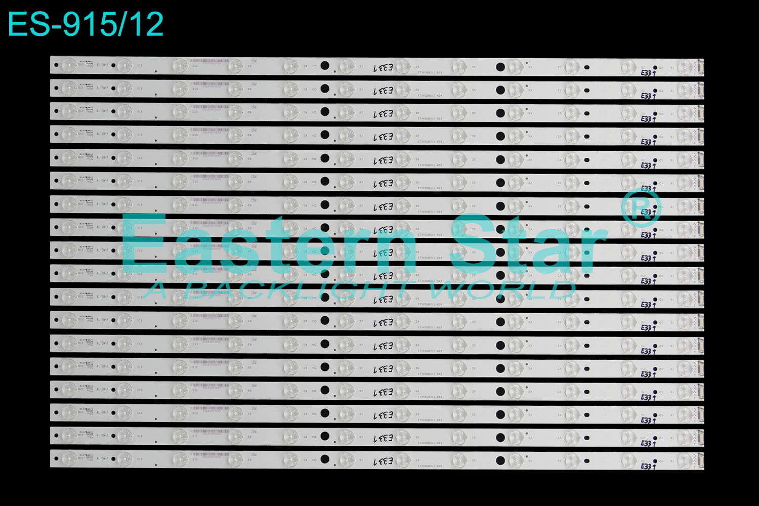 ES-915 LED TV Backlight use for 70" Vizio P702UI-B3 E700DLB002-005 E700DLBP70E9715D03739 LED STRIP(18)