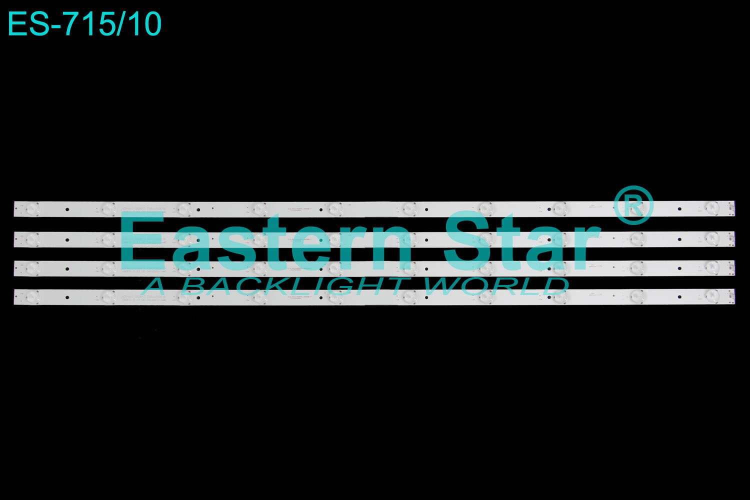 ES-715 LED TV Backlight use for 42" Hyundai SJ.OD.D4160502-2835BS-F 1.14.FD416001 LED STRIP(4)
