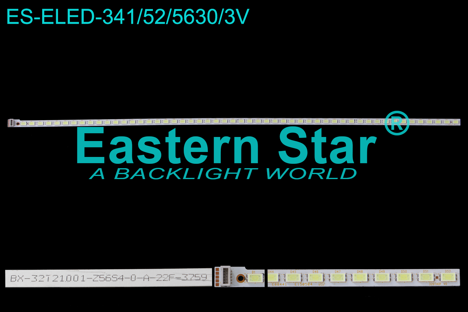 ES-ELED-341 ELED/EDGE TV backlight use for 32'' Lg 3LS3500, 32ls35290 320TA0F  V0  E8841  E150504  BX-32T21001-Z56S4-0-A-22F-3759 LED STRIPS(1)