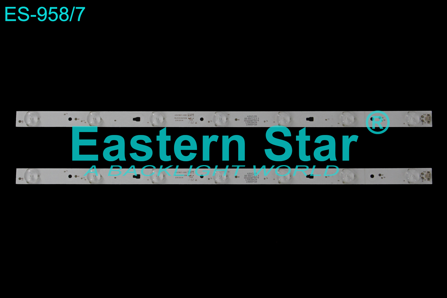 ES-958 LED TV Backlight use for 24" LED236D7-01(B) A20/C/25  V236BJ1-P01 LED236D7-ZC14-04(A) 30323607204 LED STRIP(2)
