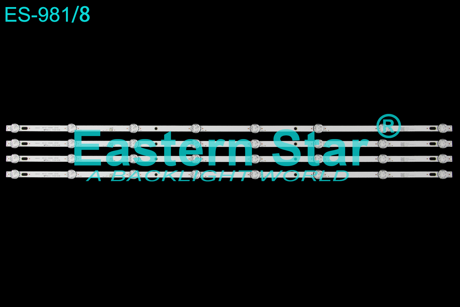 ES-981=ES-3058 LED TV Backlight use for 39" JL.D38581235-342BS-M LED STRIP(4)
