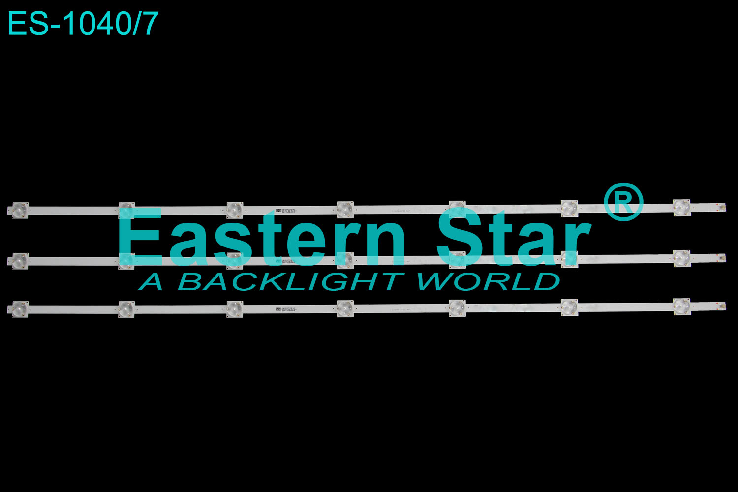 ES-1040 LED TV Backlight 43'' E-SKA43D730  3*7 LED STRIPS(3)
