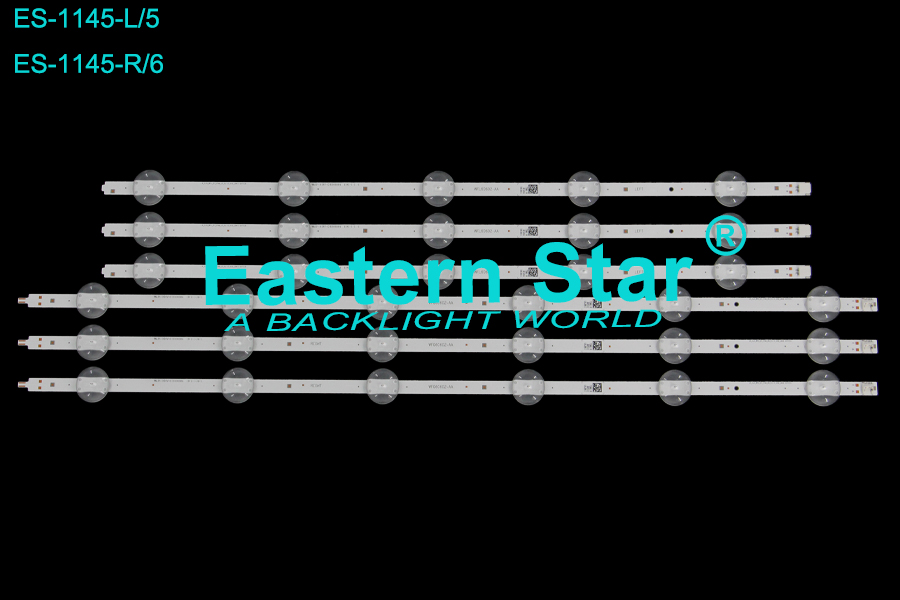 ES-1145 LED TV Backlight use for 55" Arcelik/Beko L/R: L4_CLA_WFL_E5/R6_FAM_L5_R1.0_SCQ_LM41-00753A  WFL60602-AA LED STRIP(6)