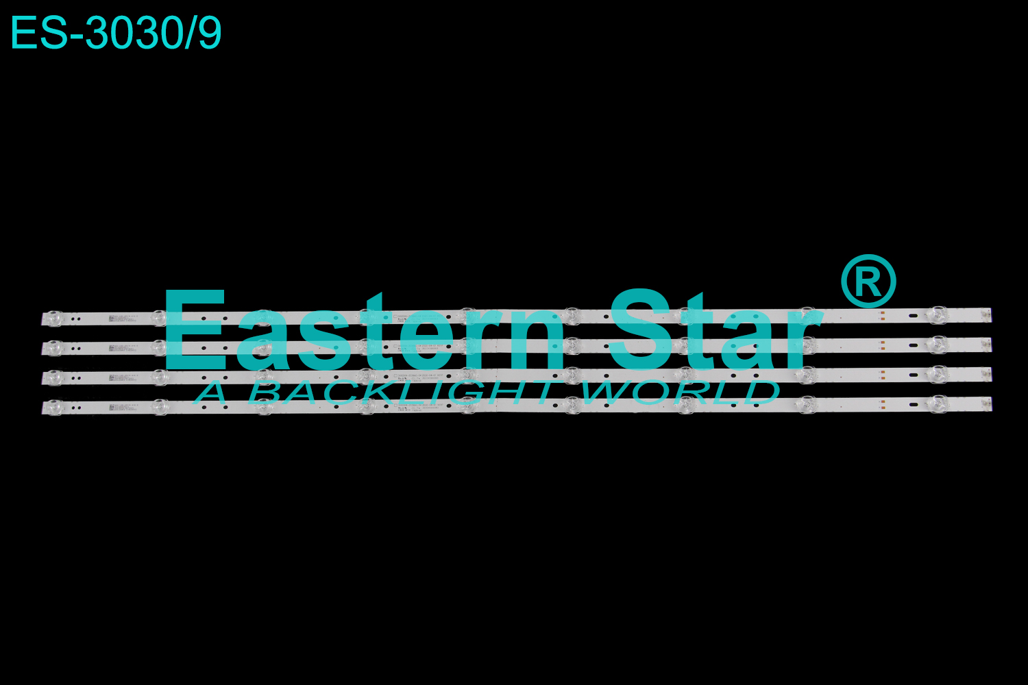 ES-3030 LED TV Backlight use for 50"Fox/Onvo 50DLE988 CX50D09-ZC56AG-04 2020-04-01 9S1P 303CX500063 A22/145-150/6.4-6.6 2010065252-1 3080550N10DTZ001 200416AF2 CX500M33 JL.D50091330-006DS-M-V02 LED STRIP(4)