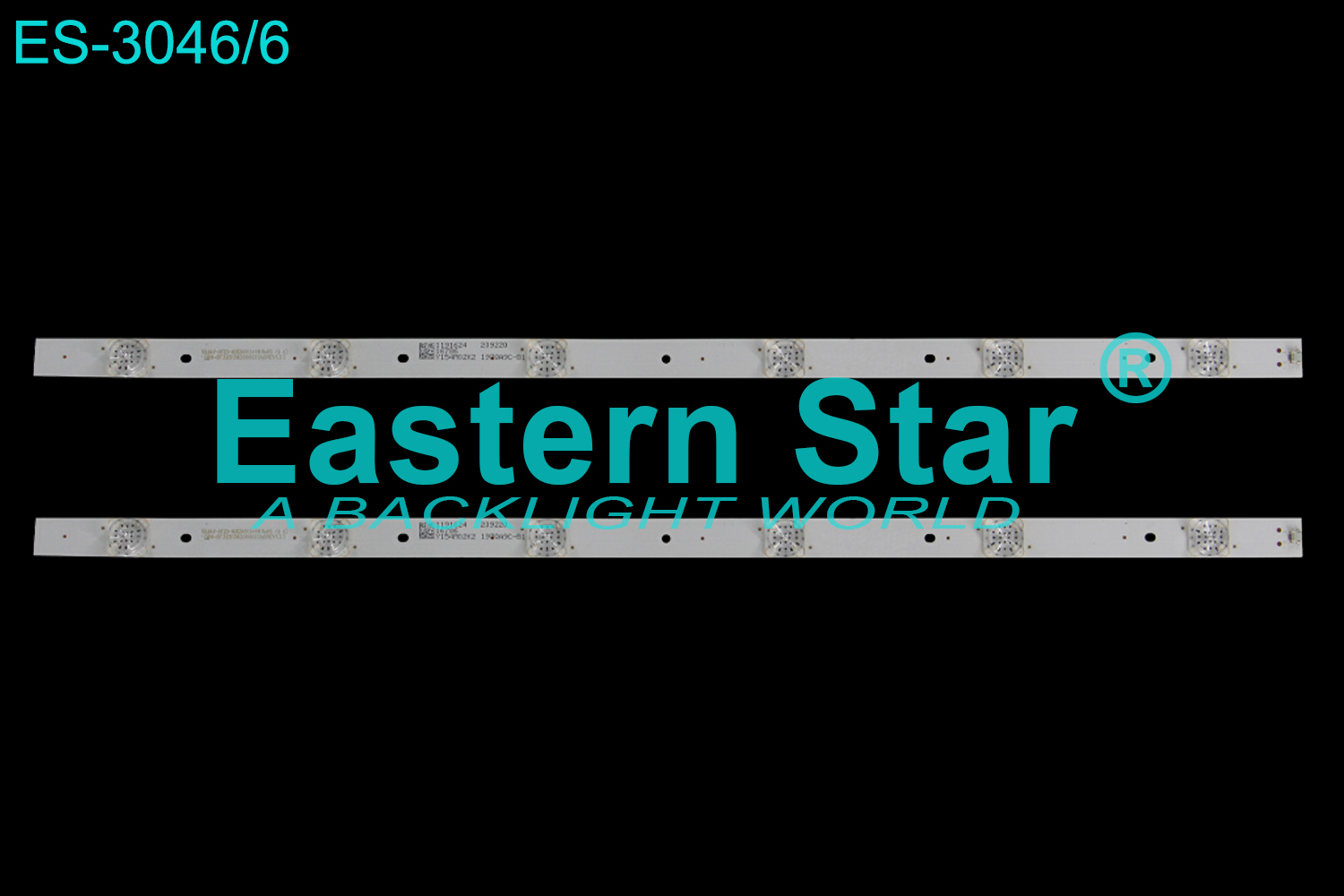 ES-3046 LED TV Backlight use for 32" Hisense/Vu H32A5600UK  BT32S1303006027ADREV1.2I  LED STRIP(2)