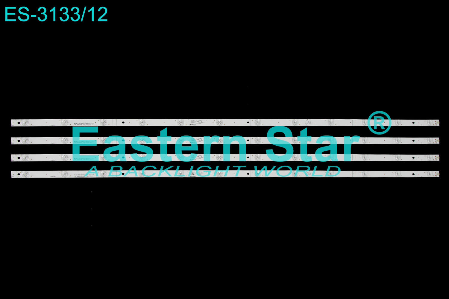 ES-3133 LED TV Backlight use for 50" Hisense 50R6E CRH-BX50S1U923030T041288V-REV1.1| SVH500AA7| E480201 HZ-M.94V-0 ROHS HZ LED STRIP(4)