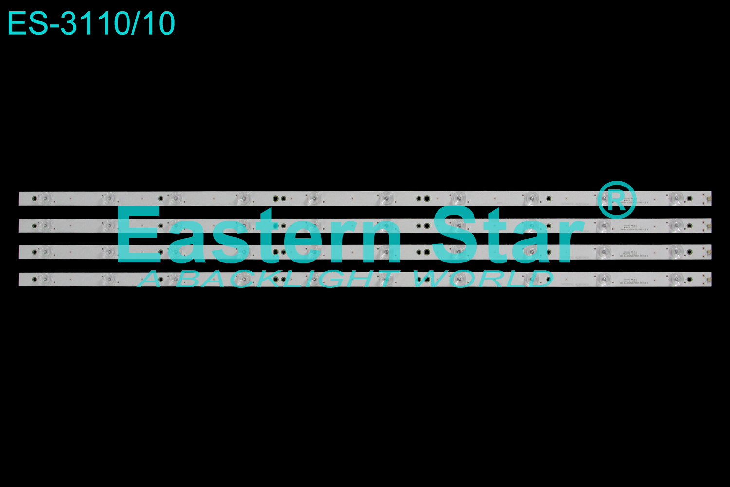 ES-3110 LED TV Backlight use for 43" HAIER CRH-B433535041052S-REV1.2B LED STRIP(4)