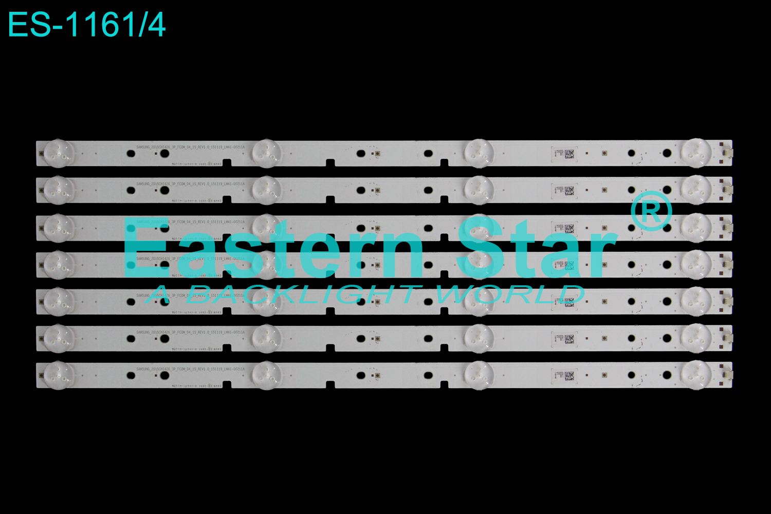 ES-1161 LED TV Backlight use for 43" Hisense/Sharp Samsung_2015CHI426_3P_FCOM_04_15_REV1.0_151119_LM41-0011A LED STRIP(7)