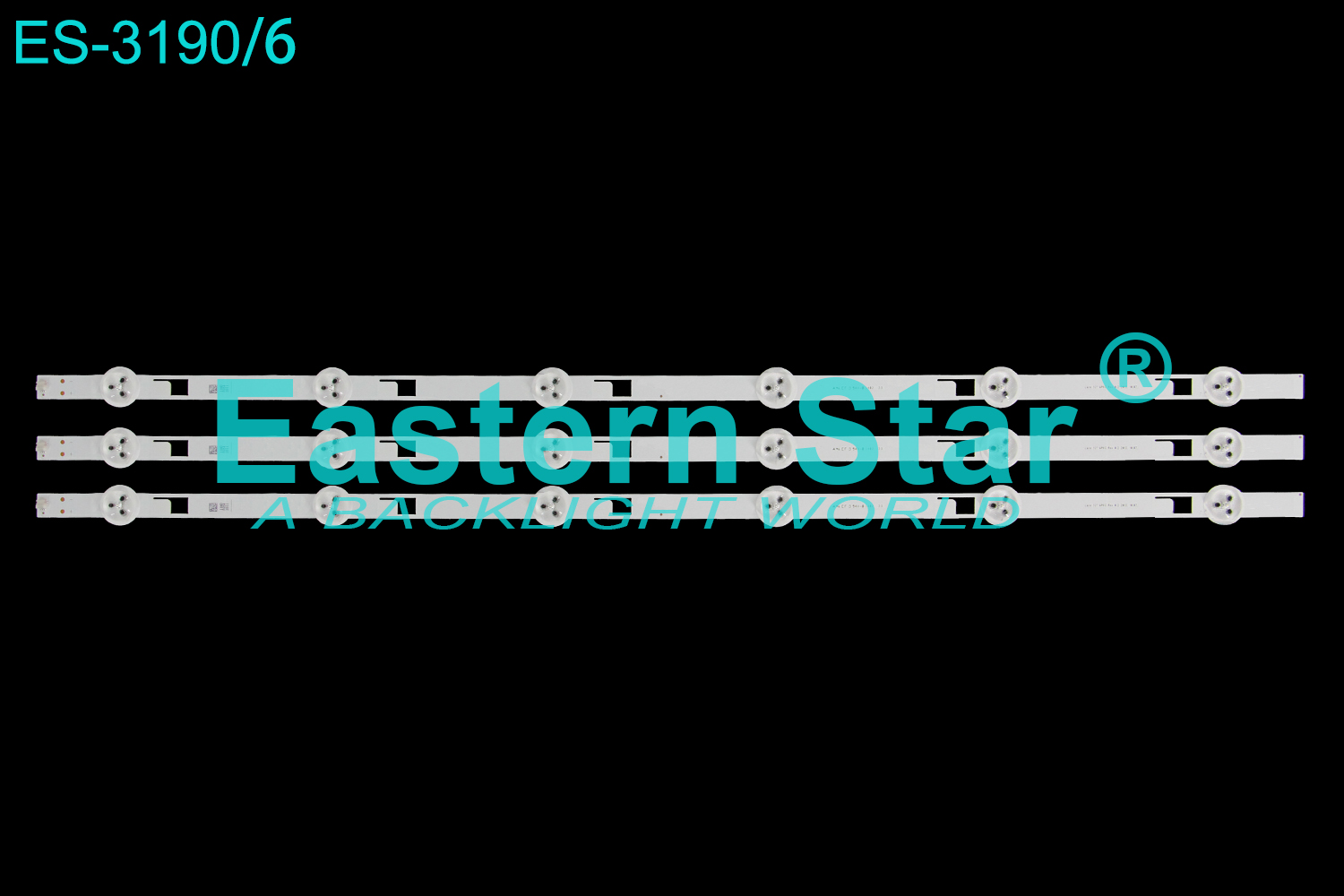 ES-3190 LED TV Backlight use for 32" Toshiba 32W2433D Core 32" 6PKG Rev 0.2 2013.10.07 LED STRIP(3)