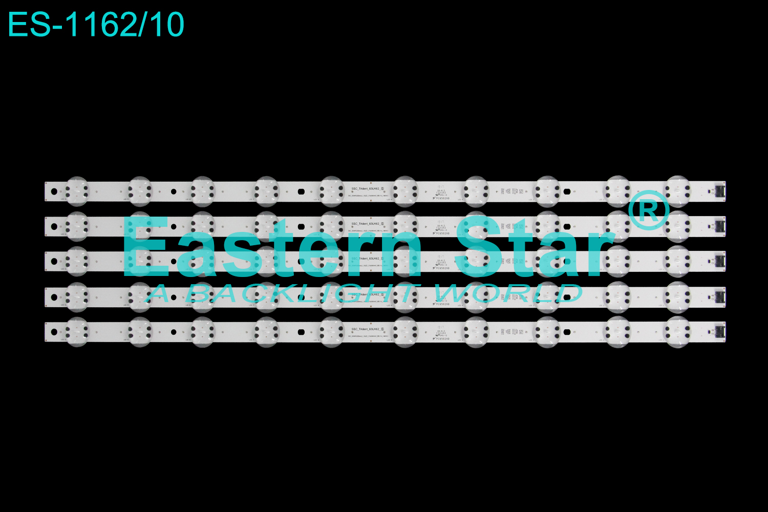 ES-1162 LED TV Backlight use for 60" Lg 60uk6090pua 60UK62(sharp)-10LED-SVL600A43-REV1.0-180515  LED STRIP(5)