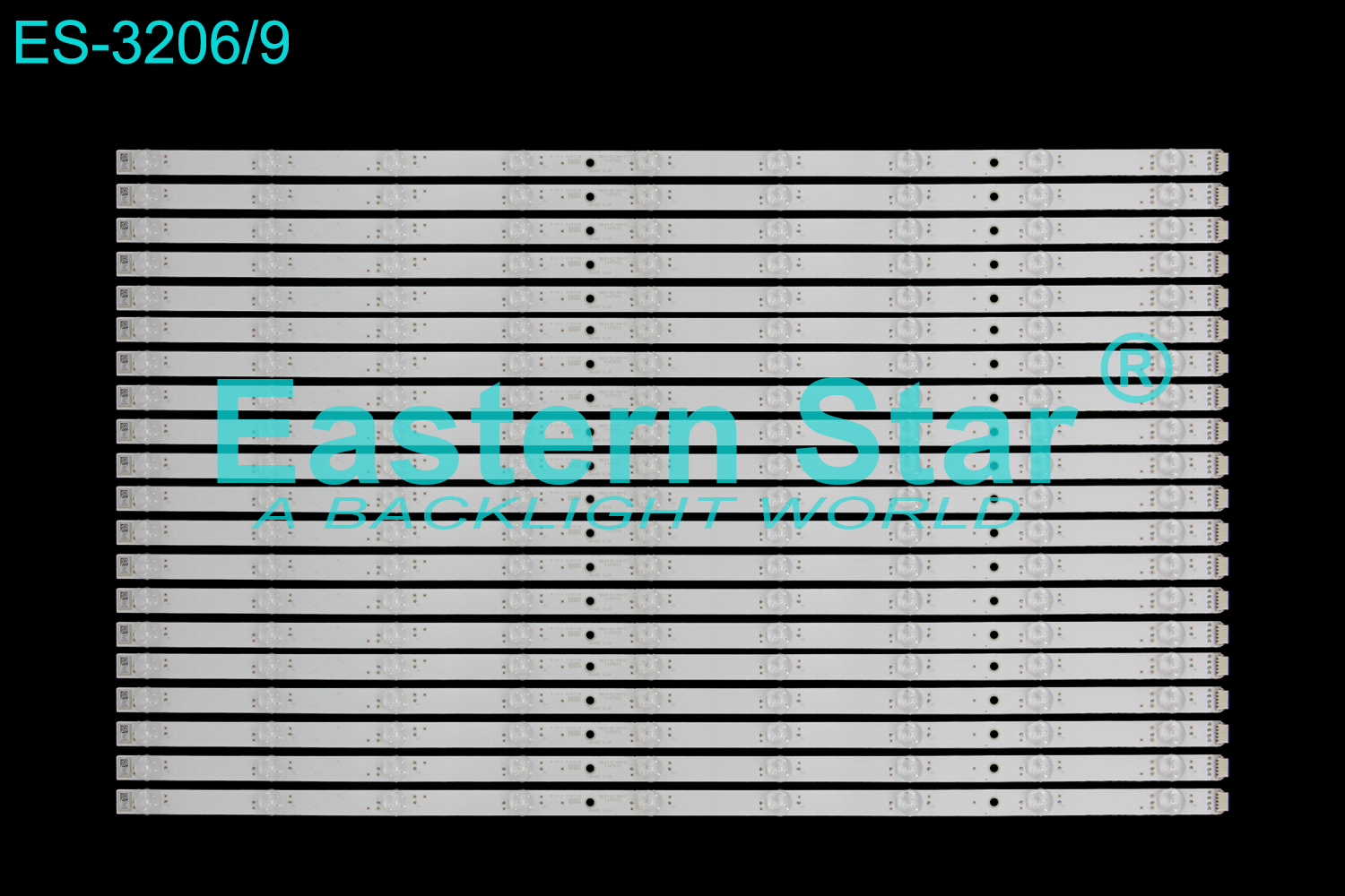 ES-3206  LED TV Backlight use for 65" Sony XBR-65X950H  LB65082 V0 05| E469119 LED STRIP(20)