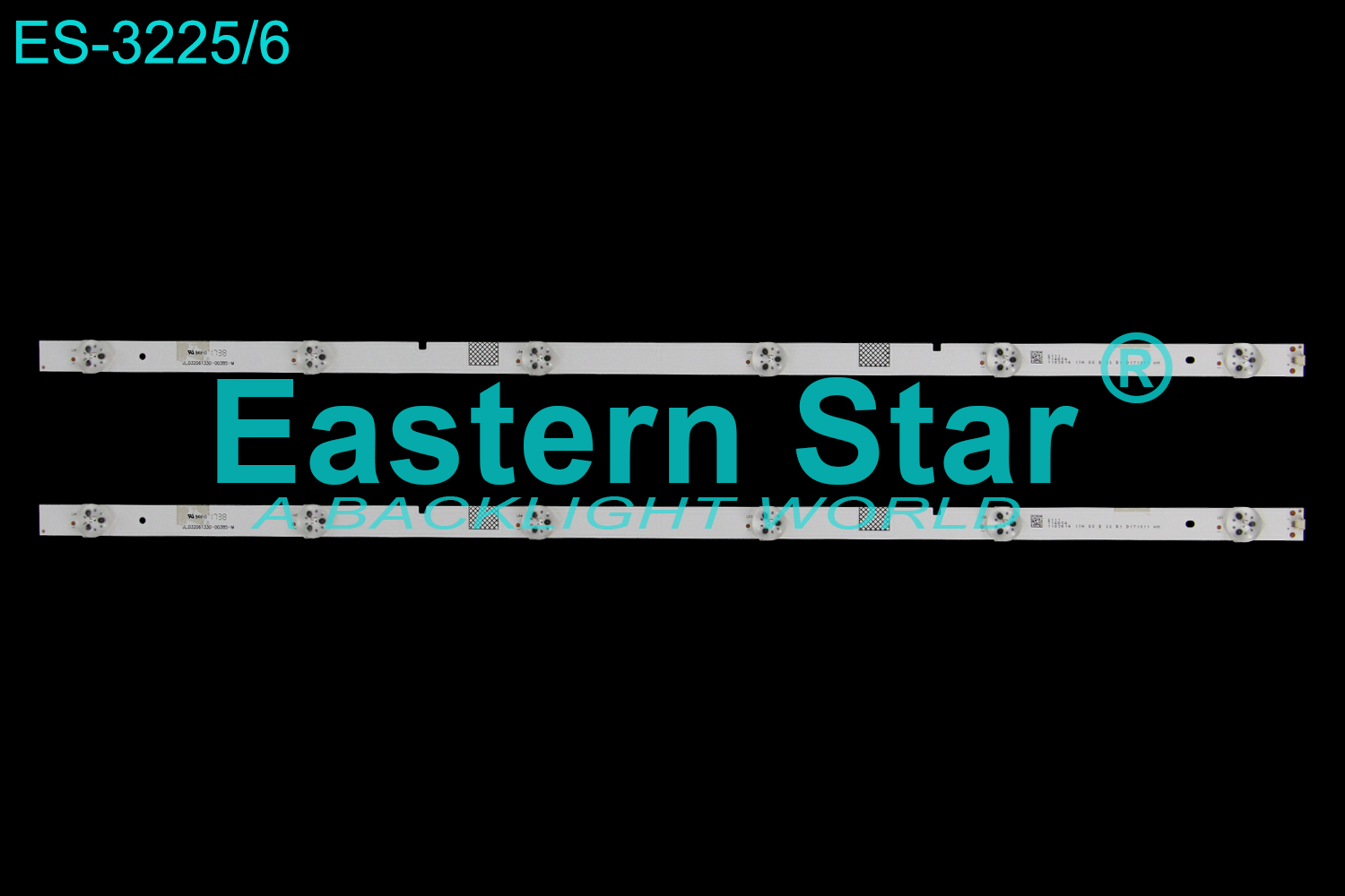 ES-3225 LED TV Backlight use for 32" Hisense LED32EC350A  JL.D32061330-003BS-M LED STRIP(2)