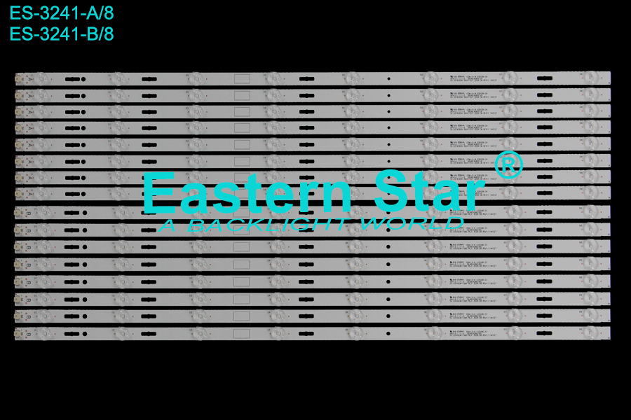 ES-3241 LED TV Backlight use for 60" Sony KDL-60W610B, KDL-60W630B  2014SONY 60A PLU1 3228 08， 2014SONY 60B PLU1 3228 08 LED STRIP(16)