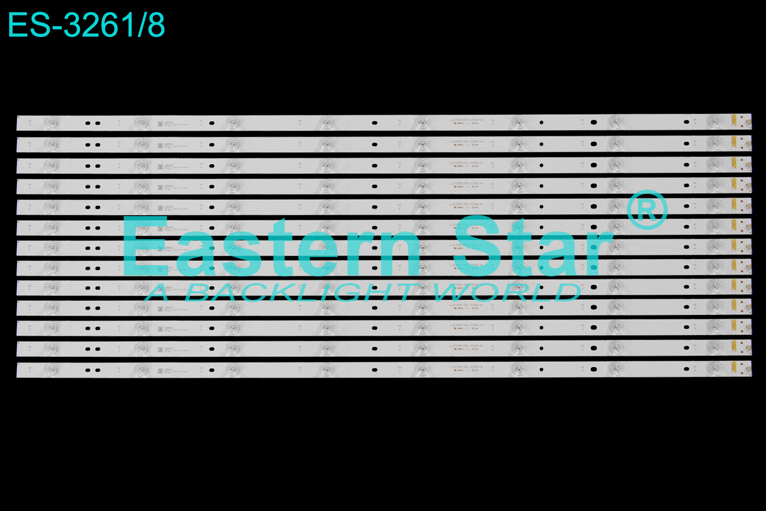 ES-3261 LED TV Backlight use for 75" Skytech: st7540us , Polaroid: 32t2h B JL.D75081330-253AS-M  19AG432 D190118 T410 22QY75K3LED01 001340 LED STRIP(13)