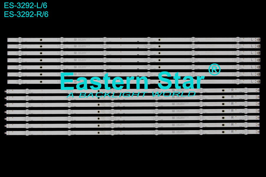 ES-3292 LED TV Backlight use for 70" Vizio V705-G1, V705-H1 SVV700A24, SSC_TPV70_7X12_2W_MCPCB, 210BZ06DLB33TBT00B  LED STRIP(14)