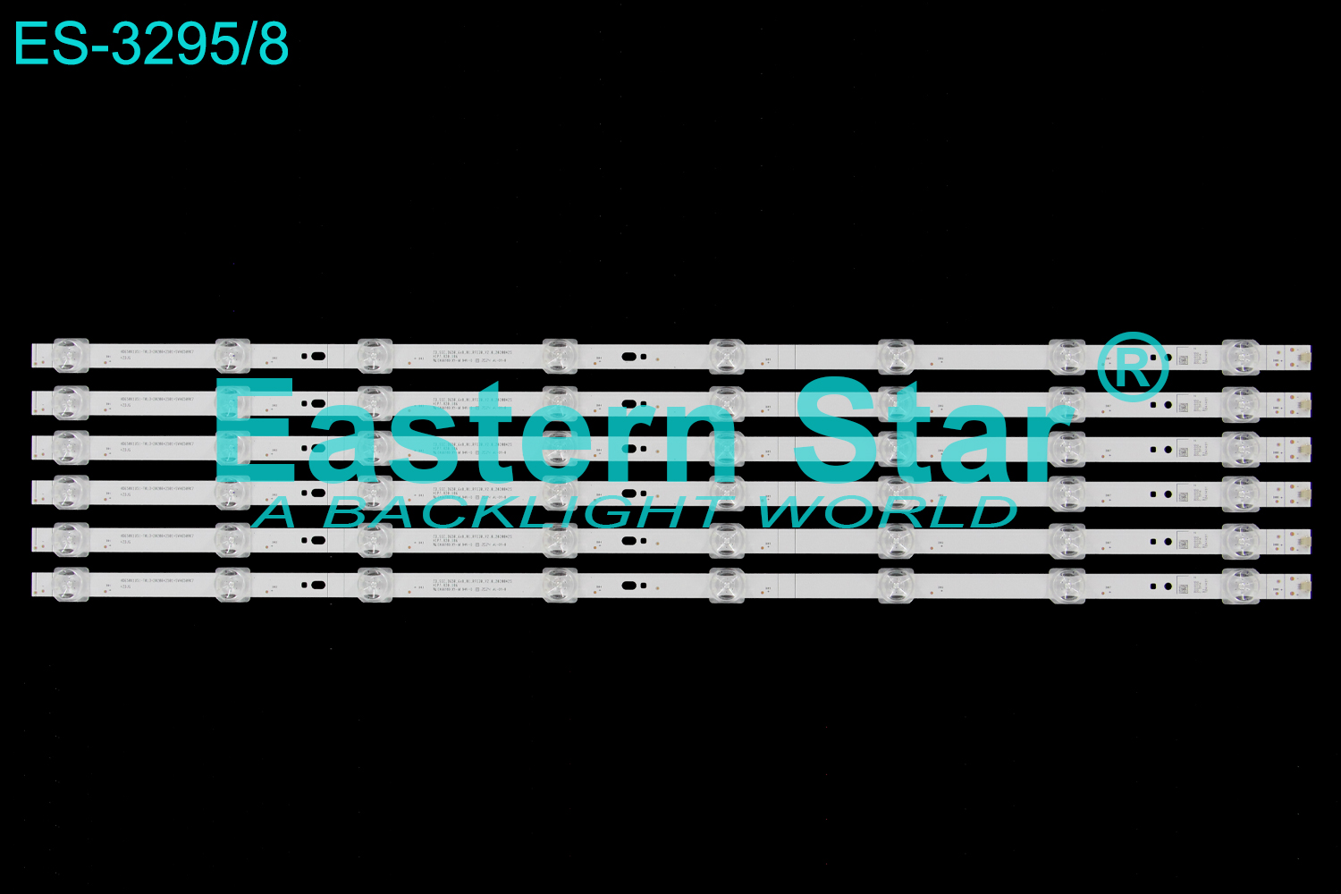 ES-3295 LED TV Backlight use for 65" Onn/Hisense 100021261 HD650X1U51-T0L3+2020042501+SVH650AK7+ZDJG|1241491|ZD_SSC_D650_6X8_01_RFE30_V2 0_20200425  LED STRIP(6)