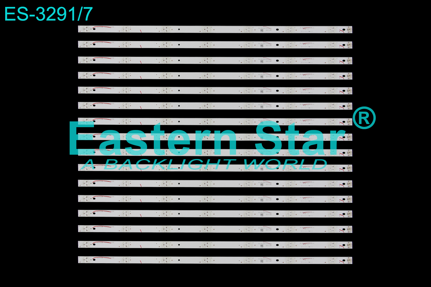 ES-3291 LED TV Backlight use for 65" Philips 65PFL6601 RF-EN650E30-0701S-01, ECHOM-4665P3039 LED STRIP(16)