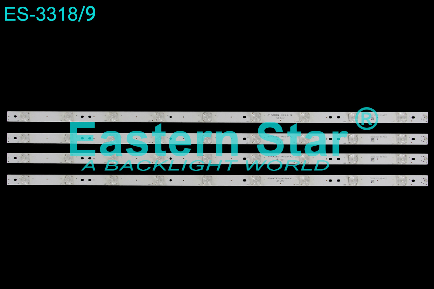 ES-3318 LED TV Backlight use for 40" SHARP LC-40CFE6242E,LC-40CFG6352K,,LSC400HN02  RF-AJ400E32-0901S-04 A2 LED STRIP(4)