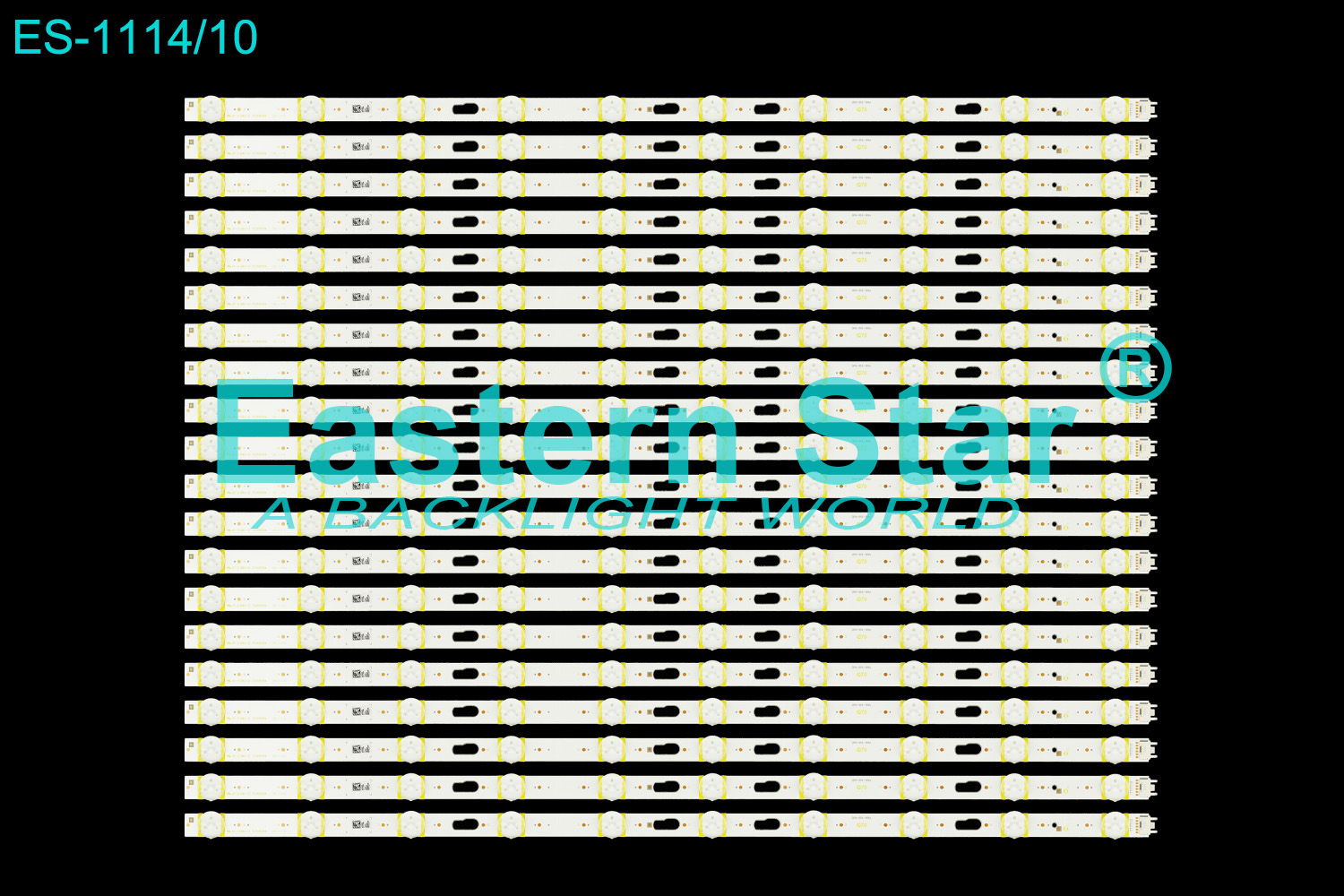 ES-1114 LED TV Backlight use for 55" Samsung QN55Q70RAFXZA/QN55Q7DRAFXZA Q70-55S-10EA BN96-38093A sj-BN96-38093A LED STRIP(20)