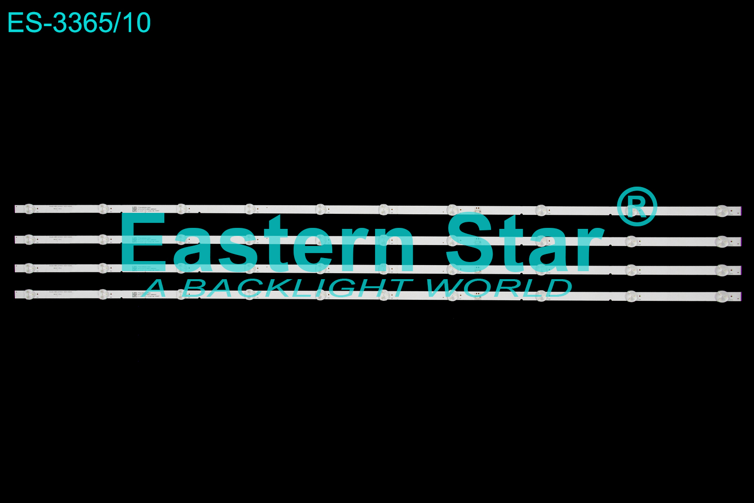 ES-3365=ES-3758 LED TV Backlight use for 55" Philco  PTV55Q20SNBL ShineOn M08-SL55030-1001N-4024D 7700-655000-D000 HP-S-H-9YU-0002 QBR6B1 LED STRIP(4)