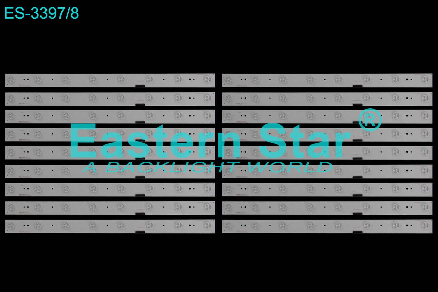 ES-3397 LED TV Backlight use for 55" Hisense LED55XT900X3DU SVH550AB2_REV_8LED_210127  LED STRIP(18)