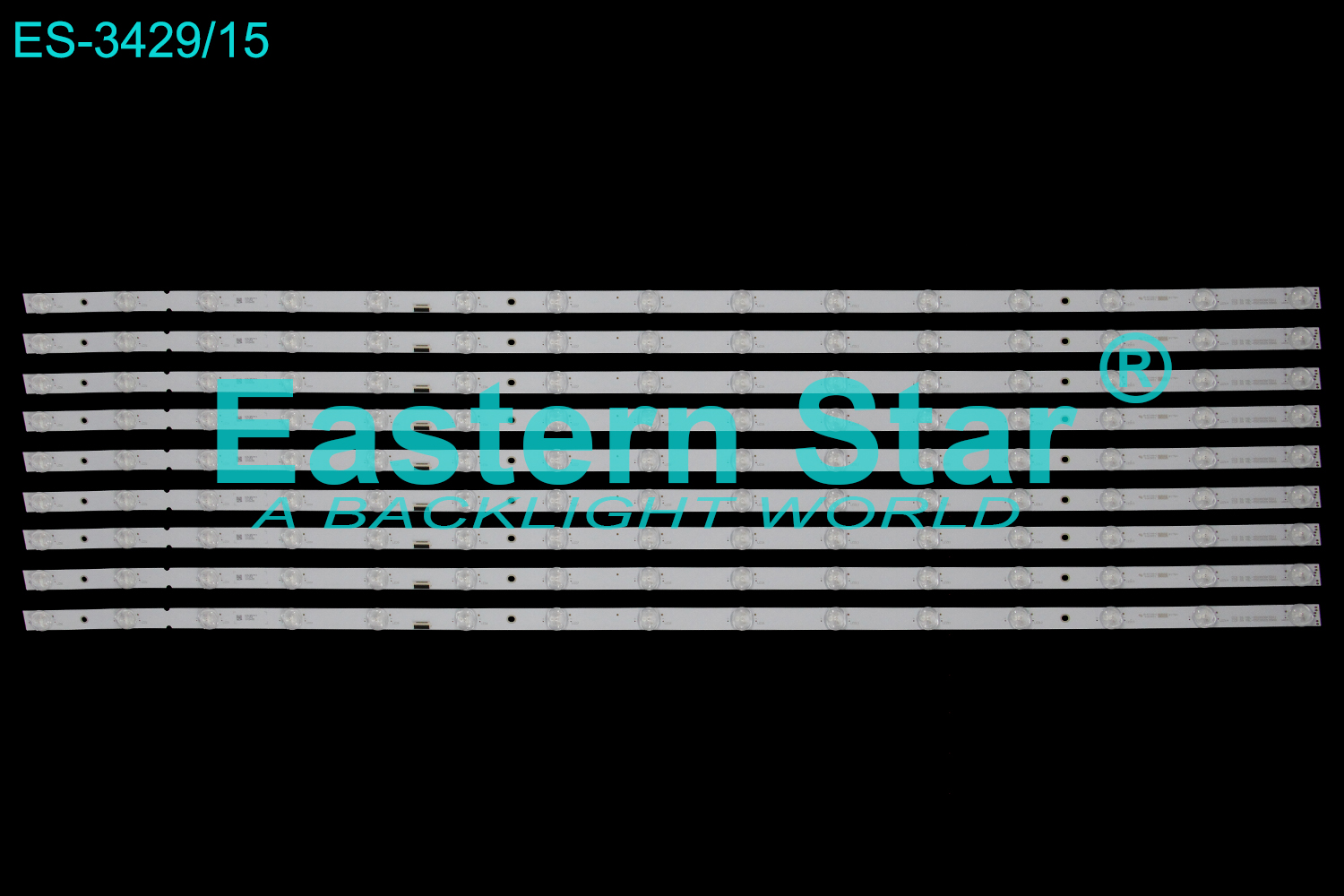 ES-3429 LED TV Backlight use for 55"  Sony  XBR-55X900F/XBR-55X905F CCB 55 MBL-55030D915SN1 CCB 55 MBL-55030D915SN0 MBL-55030D915SN2 LED STRIP(9)