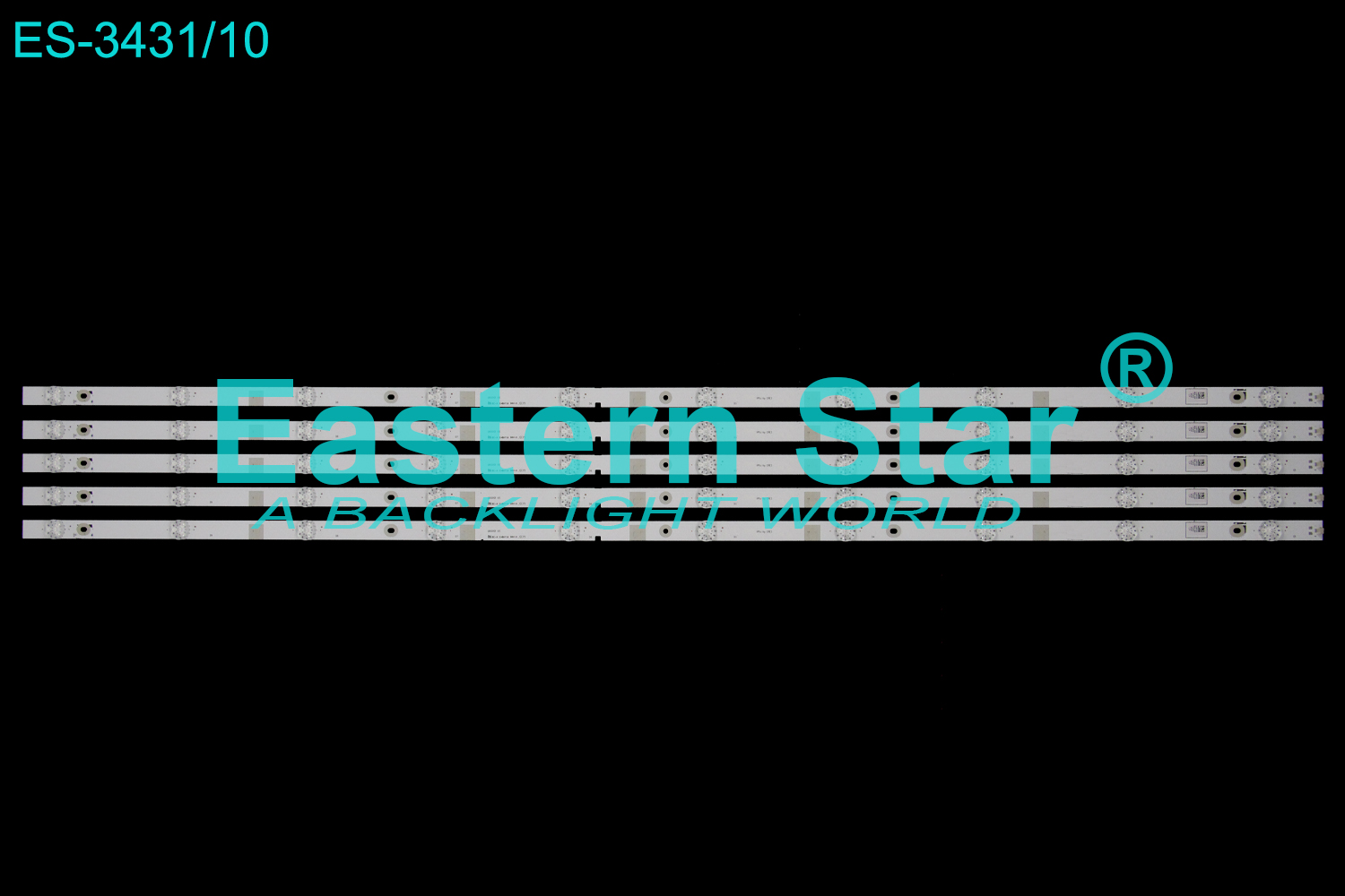 ES-3431 LED TV Backlight use for 50" Hisense 50R6107,50R7E  LB50101 V0  LED STRIP(5)