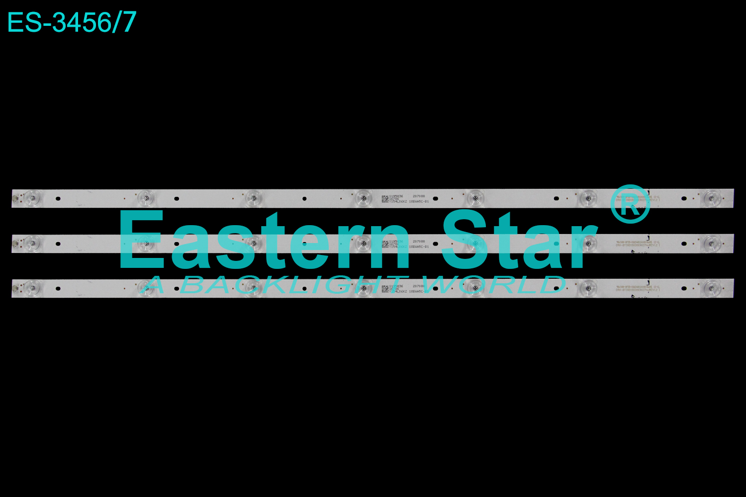 ES-3456 LED TV Backlight use for 39" Hisense HZ39E35A /H39A5600 /HZ39E36  CRH-BT39S1303007037AJREV1.2 I LED STRIP(3)