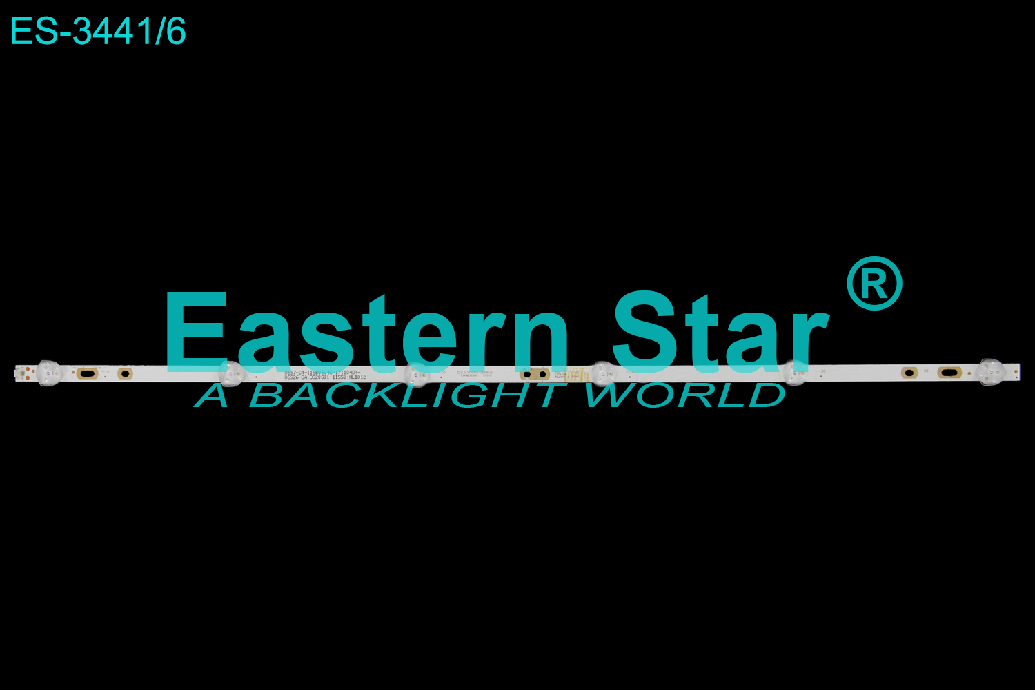 ES-3441 LED TV Backlight use for 32" Toshiba SJ.DA.D3200601-2835AS-M DA.D320S01-11550-HL1012  LED STRIP(/)