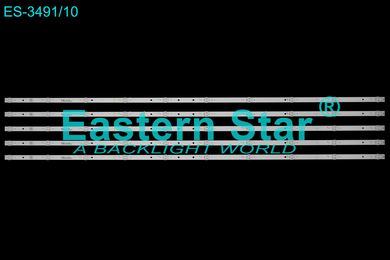 ES-3491 LED TV Backlight use for 55" Element E4SFT5517,E4SW5518  JL.D550A1330-390AS-M_V01 LED STRIP(5)