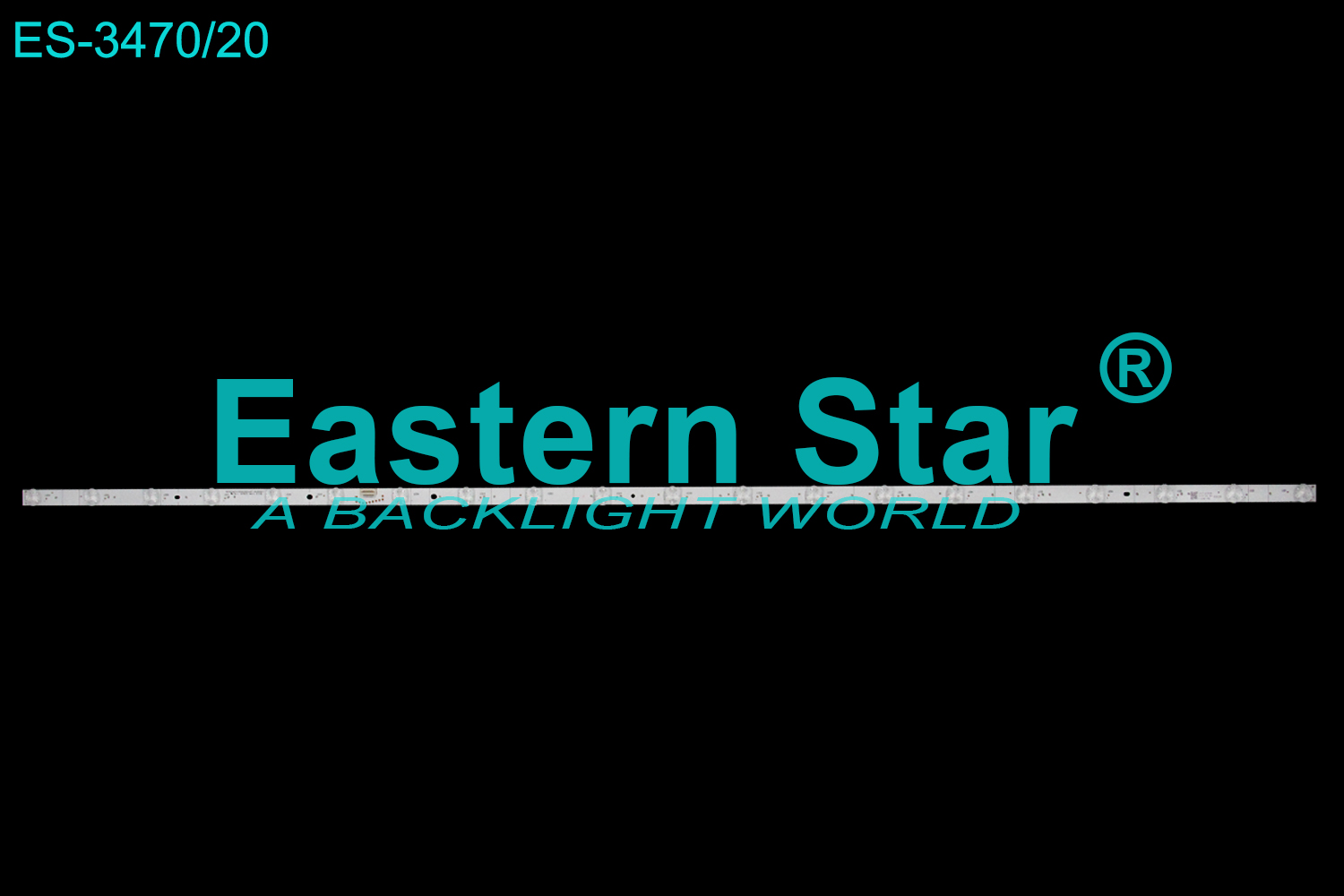ES-3470 LED TV Backlight use for 55" HISENSE 1234766 HD550Y6U51+2020032601+APT-HXLB20017 E479275 LED STRIP(/)