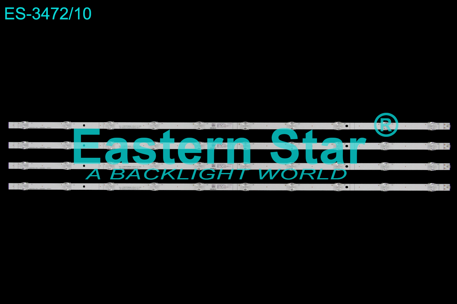 ES-3472 LED TV Backlight use for 42" HISENSE 1238611 HD425V3U51-TBL9+2020022601+BX425V3 CRH-BX425V33030T041002Q-REV1.1 E486558 / LB42500 V0 LB_HD425V3U51-T0L2 LED STRIP(4)