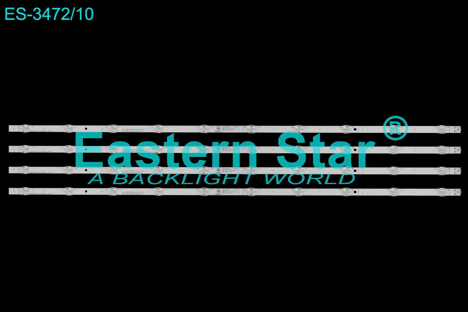 ES-3472=ES-3475 LED TV Backlight use for 43" Hisense 1238611 HD425V3U51-TBL9+2020022601+BX425V3 BX425V33030T041002Q-REV1.1 E486558 / LB42500 V0 LB_HD425V3U51-T0L2 LED STRIP(4)