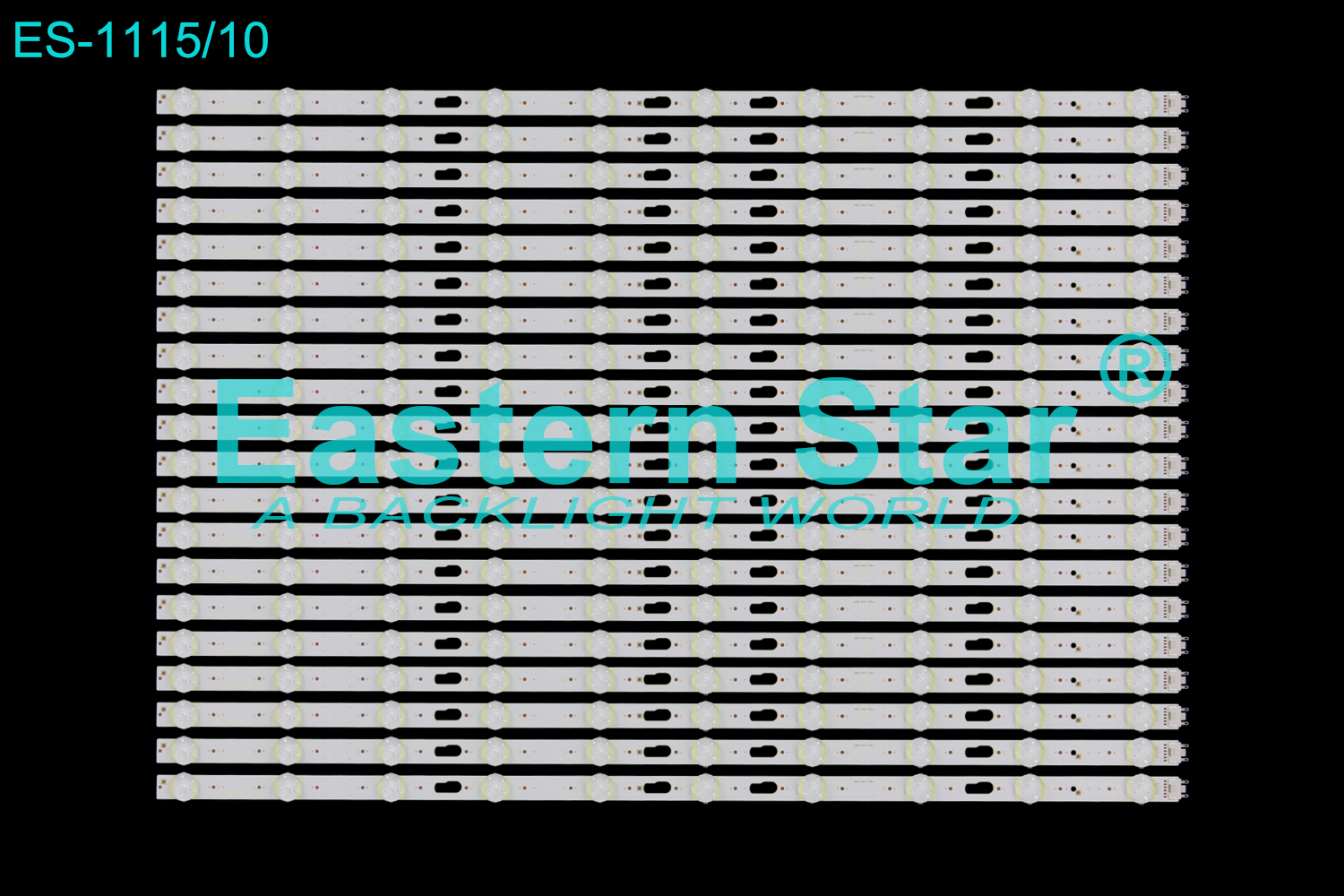 ES-1115 LED TV Backlight use for 55" SAMSUNG L1_Q80_E5_FAM_S2(5)_R1.0_SCR_100_LM41-00704A Q80-55S-10Ea-R00 LED STRIP(20)