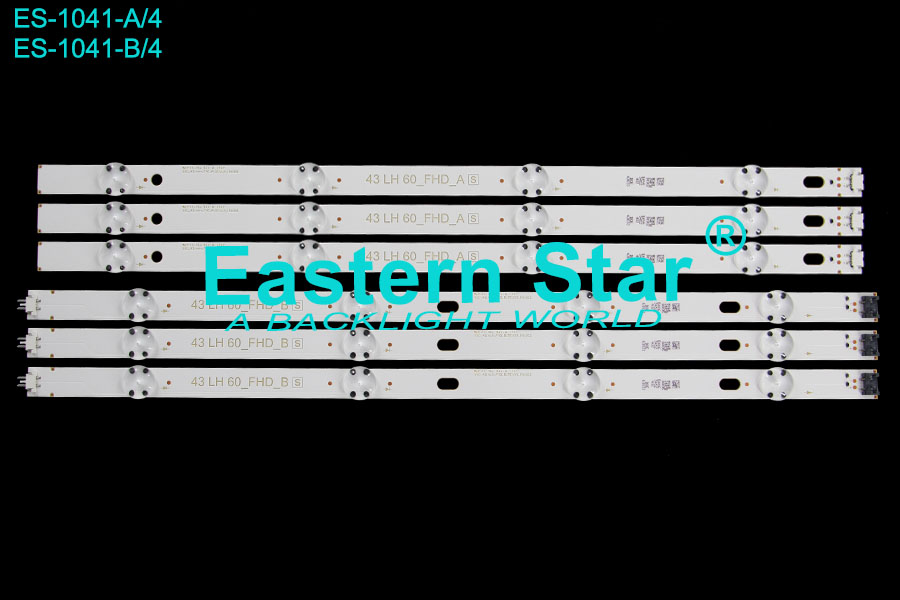 ES-1041 LED TV Backlight use for Lg 43'' 43inch_FHD_A/B_REV03_151002 LED STRIPS(6)
