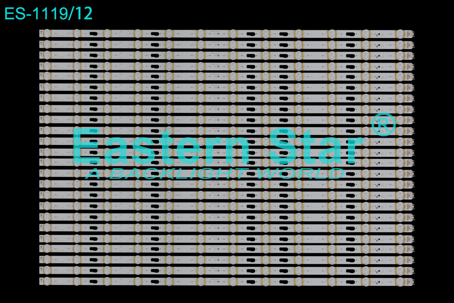 ES-1119 LED TV Backlight use for 65" Samsung QN65Q80RAFXZA Q80-65S-12Ea-R00 BN96-48089A sj-BN96-48089A LED STRIP(24)