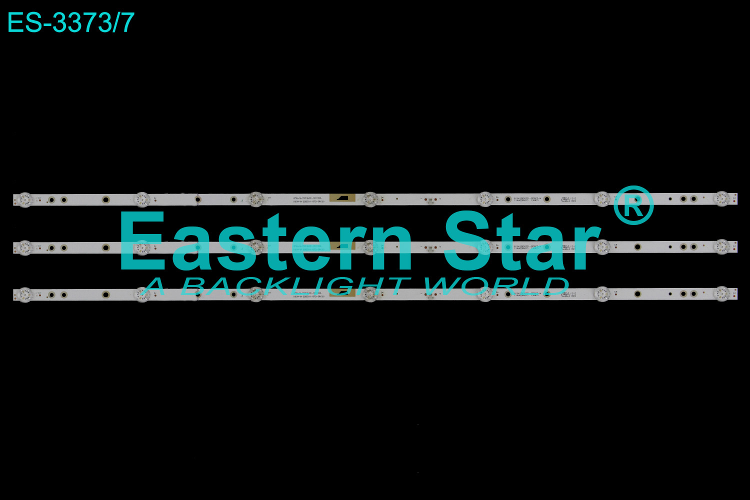 ES-3373 LED TV Backlight use for 39" Yumatu /Telenova 40S8001 SJ.YM.D3850701-3030CS-M 1.14.MD385013 190810 07MH-C6-170T06V2C-191119N1, 07HM-C6-170T06V2C-191120D1 DLED38.5YM 3X7 0001 A06X DLED38.5YM 3X7 0004 D06K LED STRIP(3)