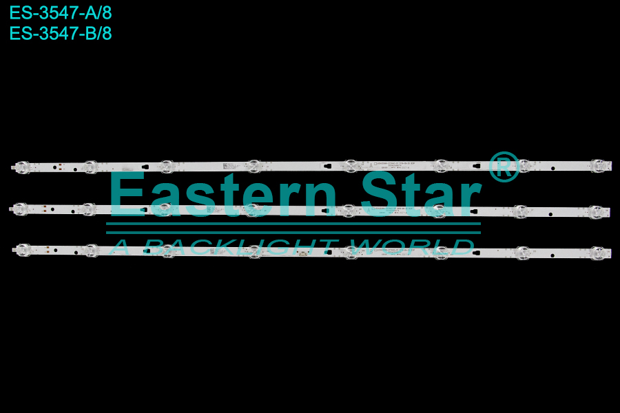 ES-3547 LED TV Backlight use for 42" Haier 3U1 LE43C61  LED42D08A-ZC56AG-03 LED42D08B-ZC56AG-03 LED STRIP(3)