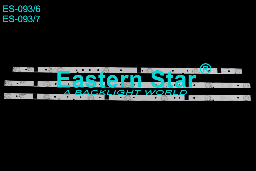 ES-093=ES-778 LED TV Backlight use for Pioneer/Akai 39'' 6+7LEDs JS-D-JP3920-071EC E39F2000 JS-D-JP3910-071EC(60620) E39DU1000 732.0*17.0*1.0T MS-L1136-L V3 2016-6-20-39 21ML300B7CF0100074208541 A4 M204 TB C OX R72-39D04-011-13 led backlight strips (3)