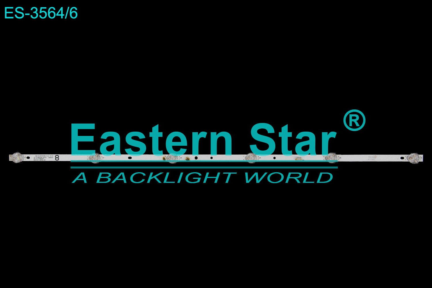 ES-3564 LED TV Backlight use for 32" SANYO JS-D-WB32H8-061CC 32H8008 LED STRIP(/)