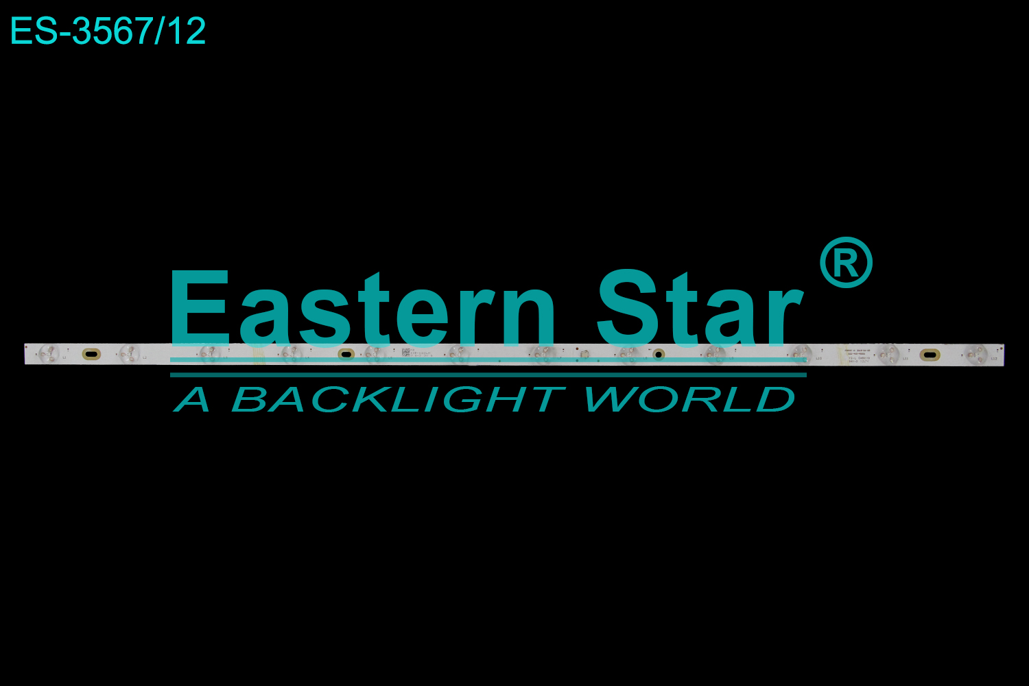 ES-3567 LED TV Backlight use for 40" THMSON P003 V1 2018-06-05 D22-400-MS001 LED STRIP(/)