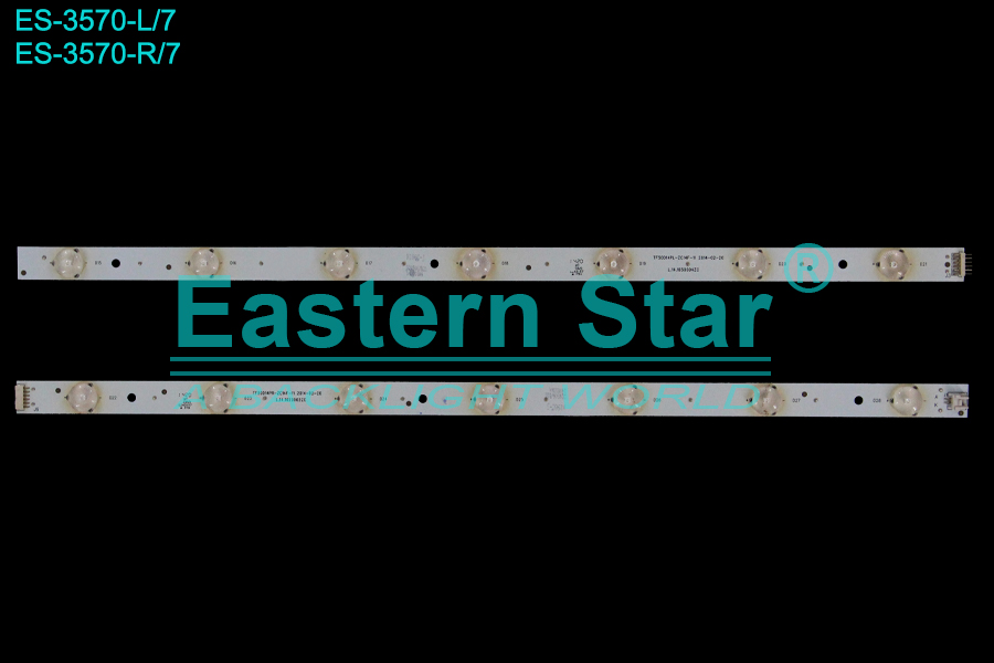 ES-3570 LED TV Backlight use for 50" TF50D14PL-ZC14F-11 TF50D14PR-ZC14F-11 LED STRIP(/)