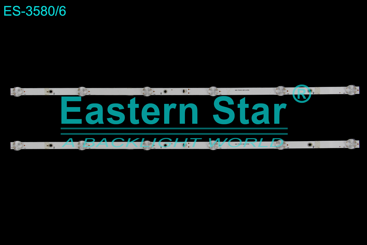 ES-3580 LED TV Backlight use for 32" VOX/VORTEX 32TPHDE1S ShineOn M08-TP32030-0601N-4879A  LED STRIP(2)
