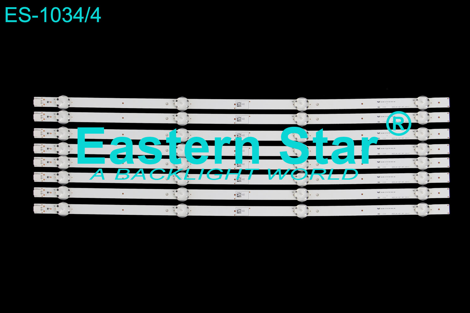 ES-1034 LED TV Backlight use for Arcelik 49'' DRT_REV0.1 49VLX7730 SP , B49L8752 5S , A49L 8752 5S LED STRIPS(8)