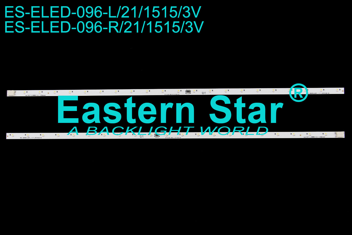 ES-ELED-096 ELED/EDGE TV backlight use for Samsung 39.5'' 39.5" L_160829(-0.3/-0.1) Diamond V6LF_395SFA_LED21_-3-11_R3(16.05.10)  39.5" R_160829(-0.3/-0.1) Diamond V6LF_395SFB_LED21_-3-11_R3(16.05.10) (2)